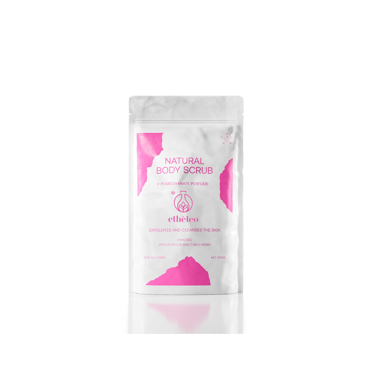 Etheleo Body Scrub Pomegranate 300gr (1+1)