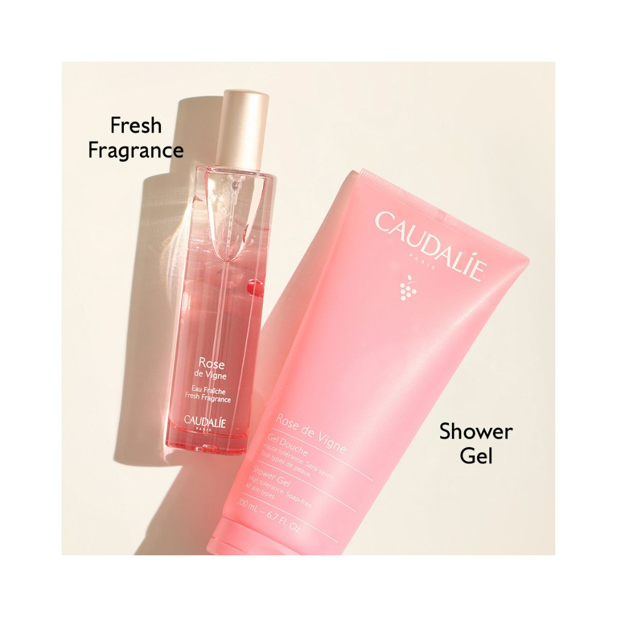 Caudalie  Rose de Vigne Shower Gel 200ml