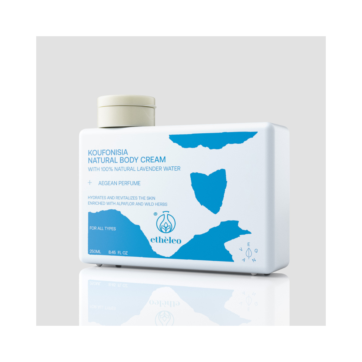 Etheleo Natural Body Cream Koufonisia 250ml