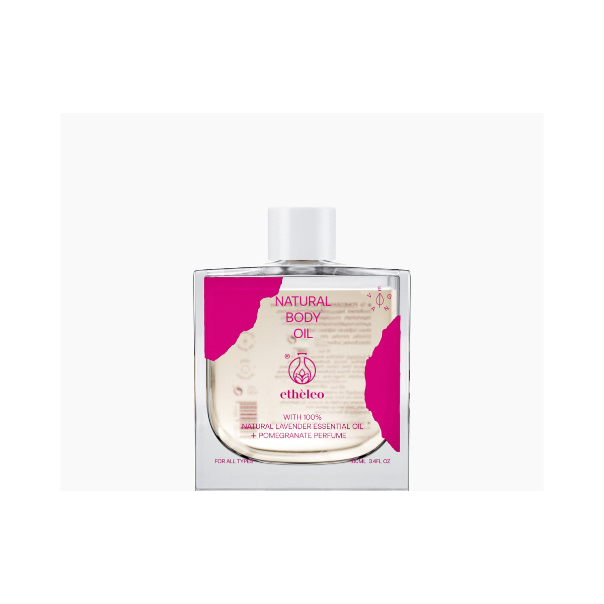Etheleo Natural Body Oil Pomegranate 100ml