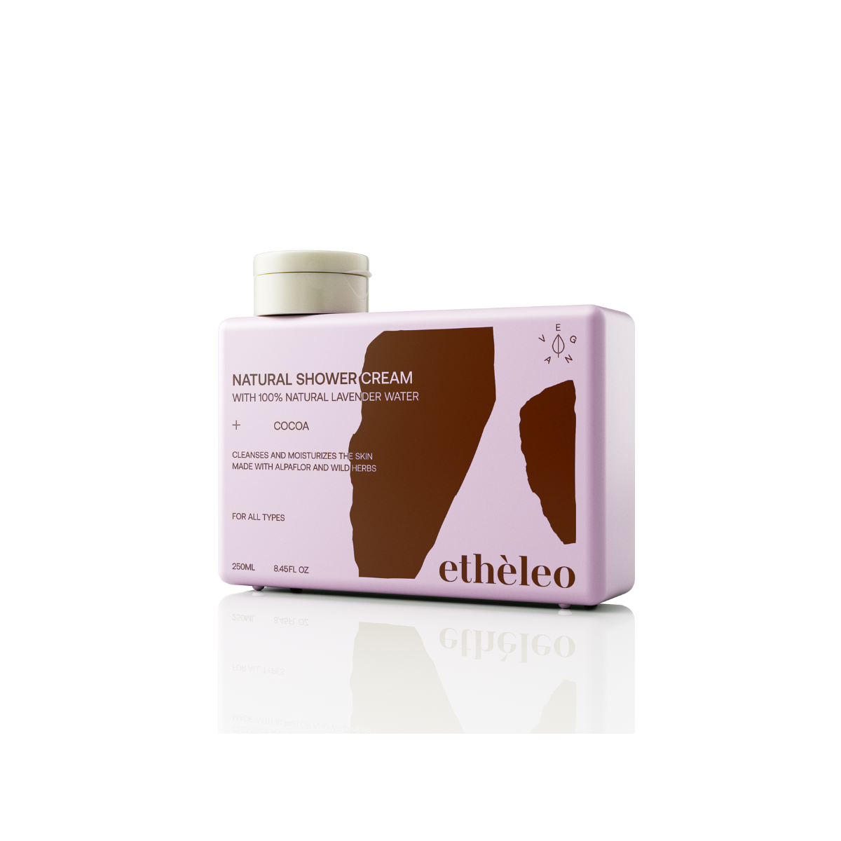 Etheleo Natural Shower Cream Cocoa 250ml